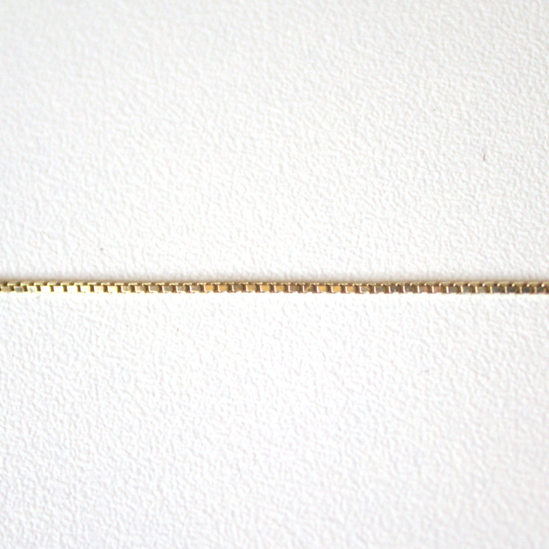 Gouden fijne kettinkjes venetiaanse schakel door Goudsmederij Goedbloed