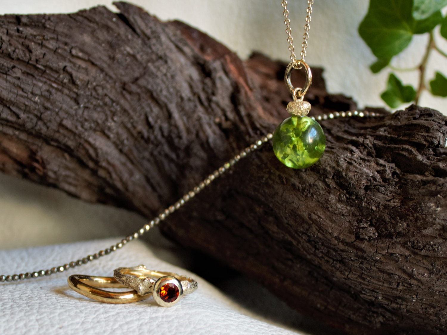 Sieraden van zilver en goud met de natuur als inspiratie - Goudsmederij Goedbloed