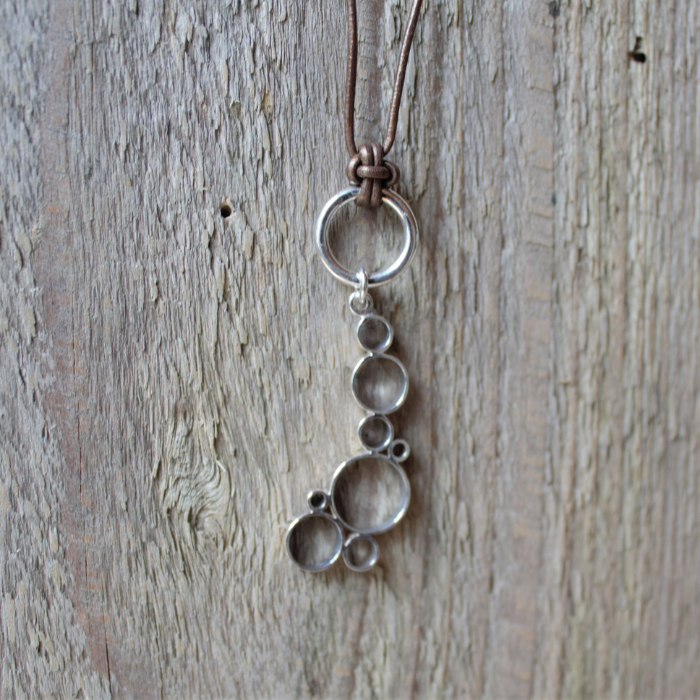 Forest Woodstock hanger van Zilver 925 handgemaakt door Goudsmederij Goedbloed